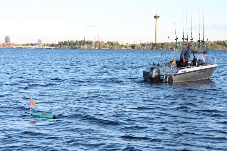 Trolling is popular on Lake Näsijärvi.